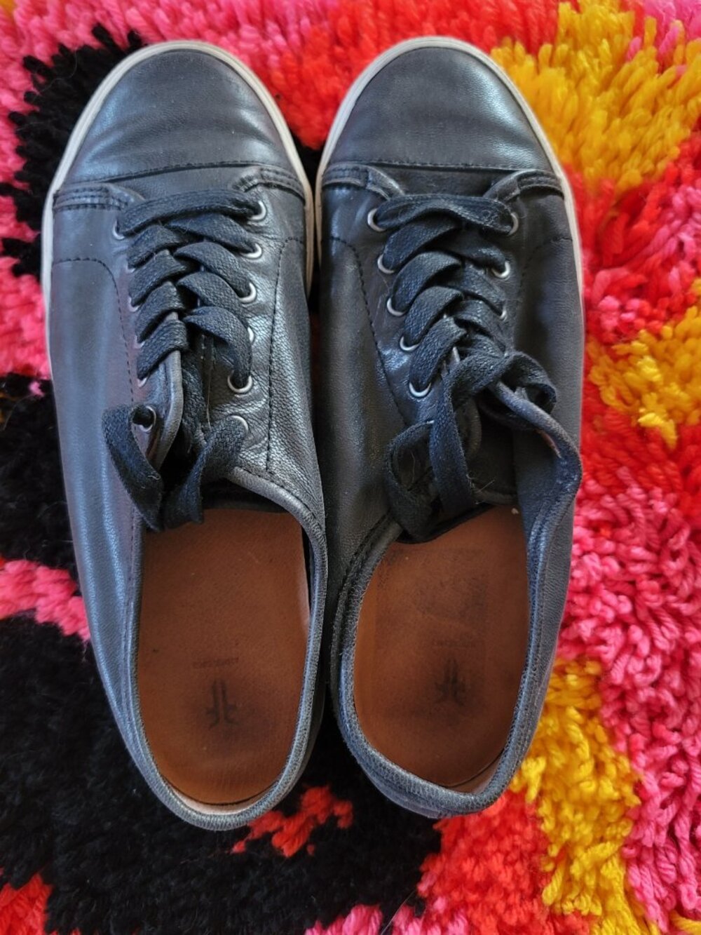 Frye Leather Low Top Sneakers Size 7 #3472365